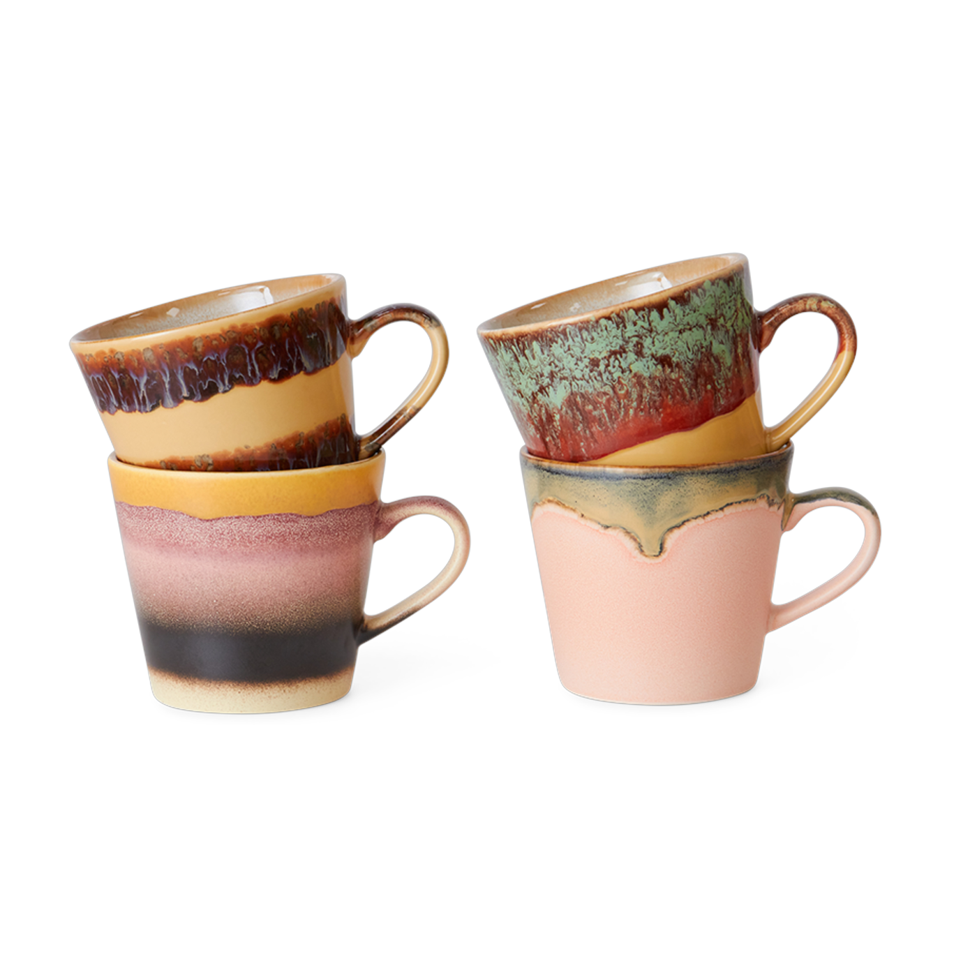Vista Cappuccino-Tassen (Satz von 4) -. HKLIVING