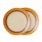 2 Steingut-Dinnerteller 29cm Coconut -. HKLIVING