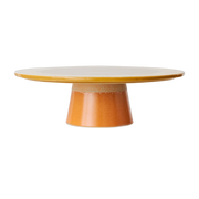 Présentoir en grès orange 33x10,2cm Papaye - HKLIVING