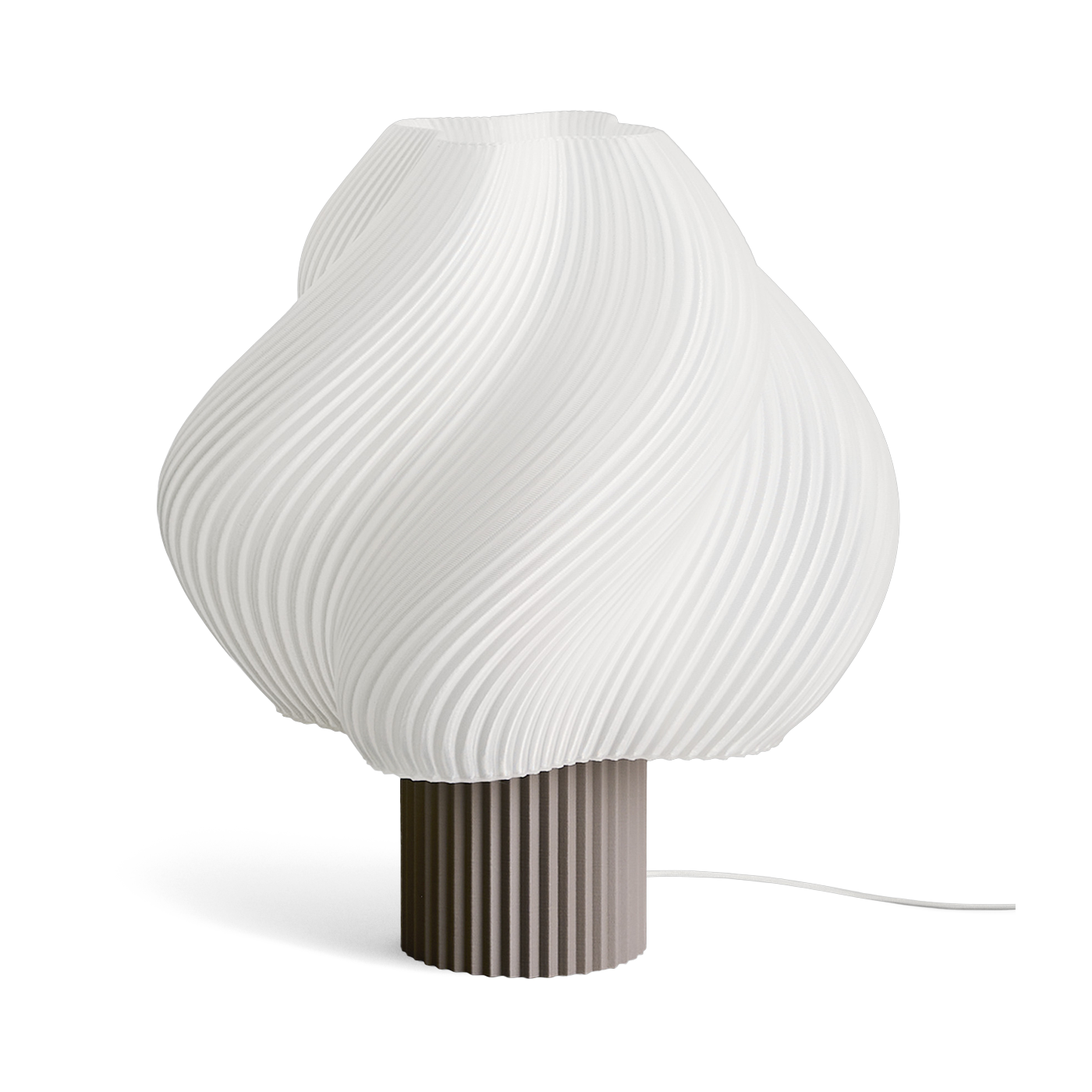 Mocha floor lamp 63cm Soft serve mega - Crème Atelier
