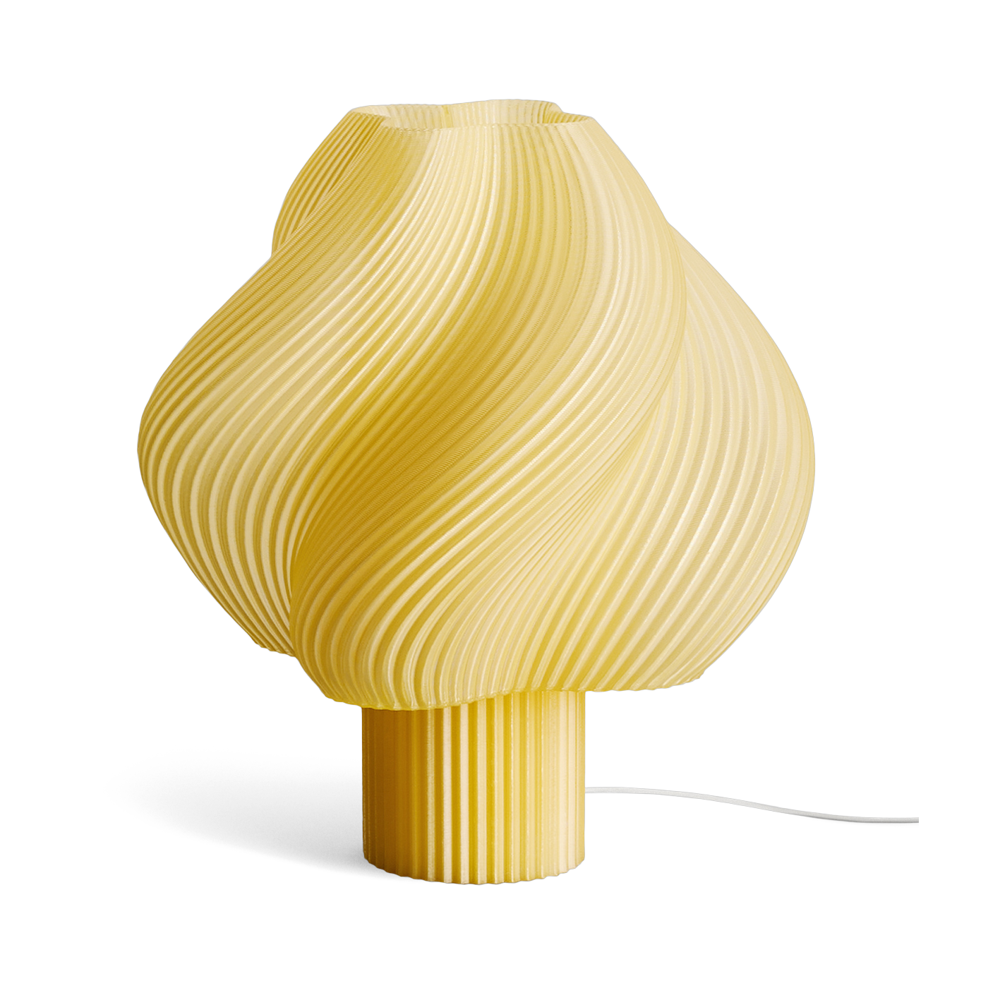 Soft Lámpara de pie limoncello sorbete 63cm serve mega - Crème Atelier