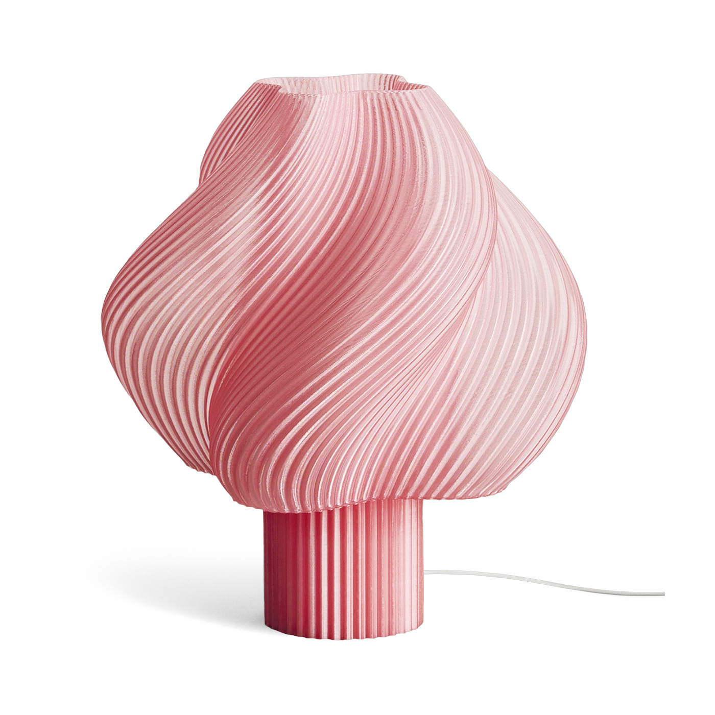 Soft sorbete de melocotón lámpara de pie 63cm serve mega - Crème Atelier