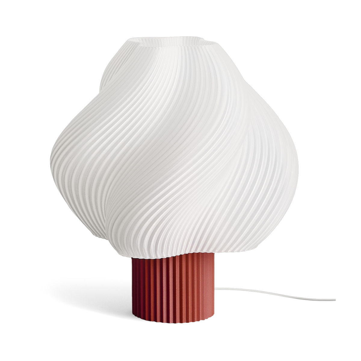 Floor lamp rhubarb 63cm Soft serve mega - Crème Atelier