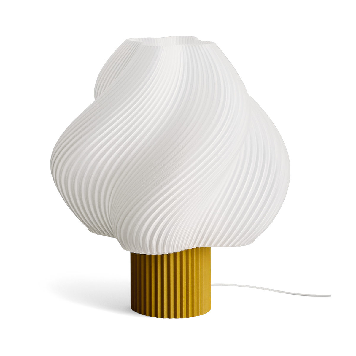 Floor lamp cloudberry bean 63cm Soft serve mega - Crème Atelier