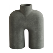 Vase gris foncé 23 cm Cobra - 101 Copenhagen