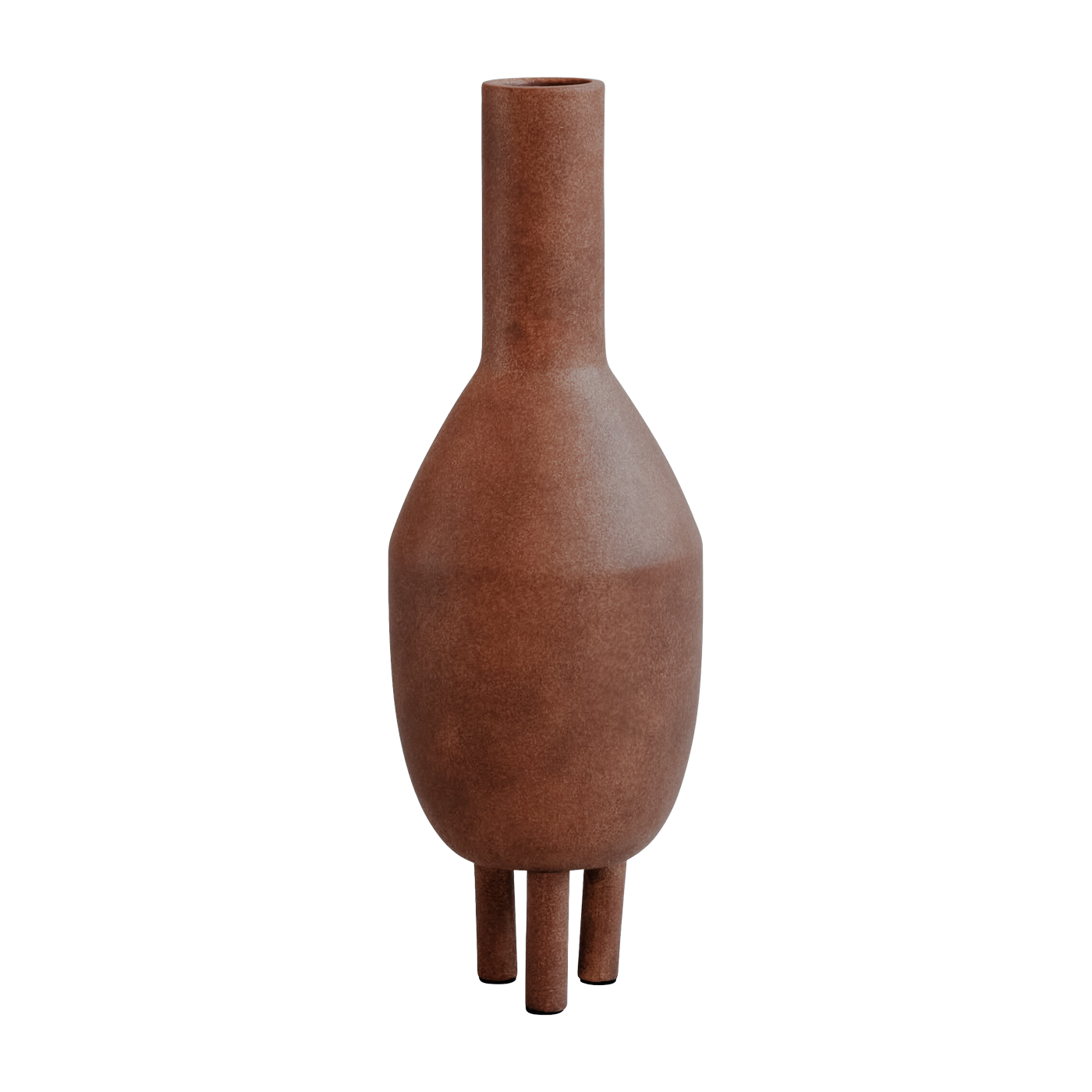 Vase en céramique terracotta 45x17cm Duck - 101 Copenhagen