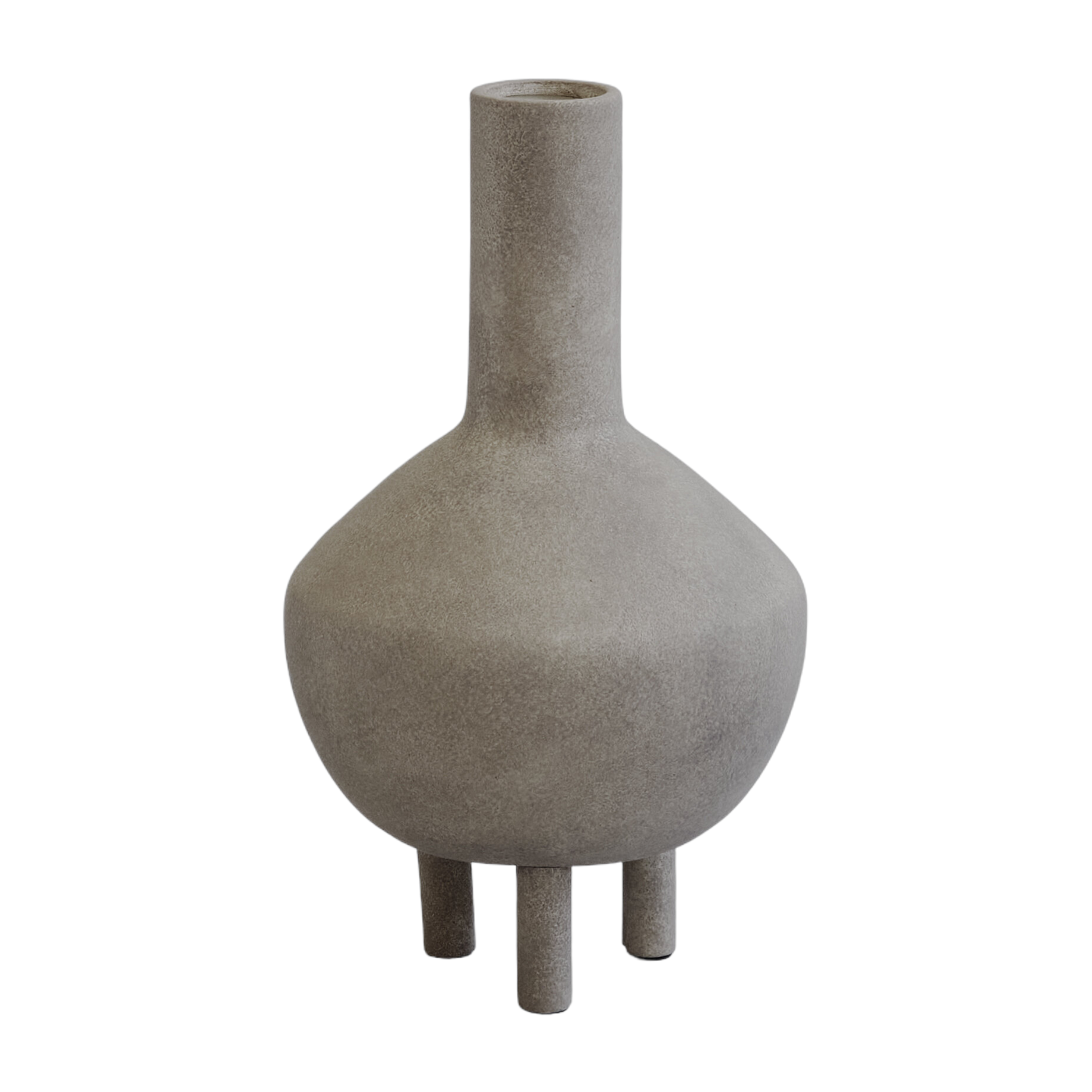 Vase en céramique taupe 35,5x20cm Duck - 101 Copenhagen