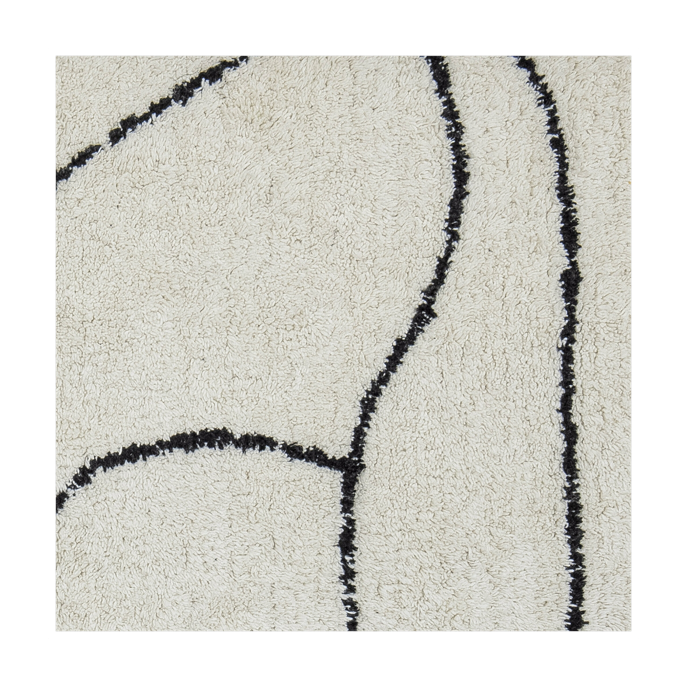 Viga Rug Algodón Blanco - Bloomingville