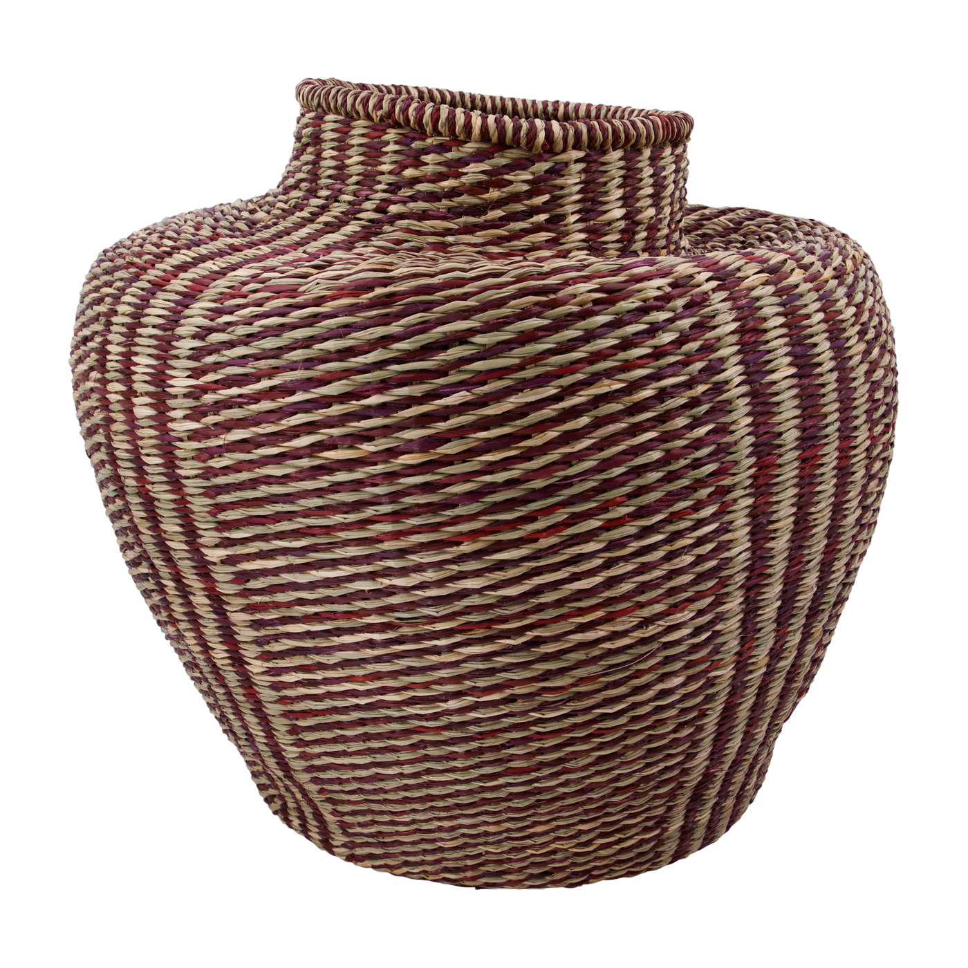 Panier en jonc marron 45x45cm  Hdvilo- House Doctor