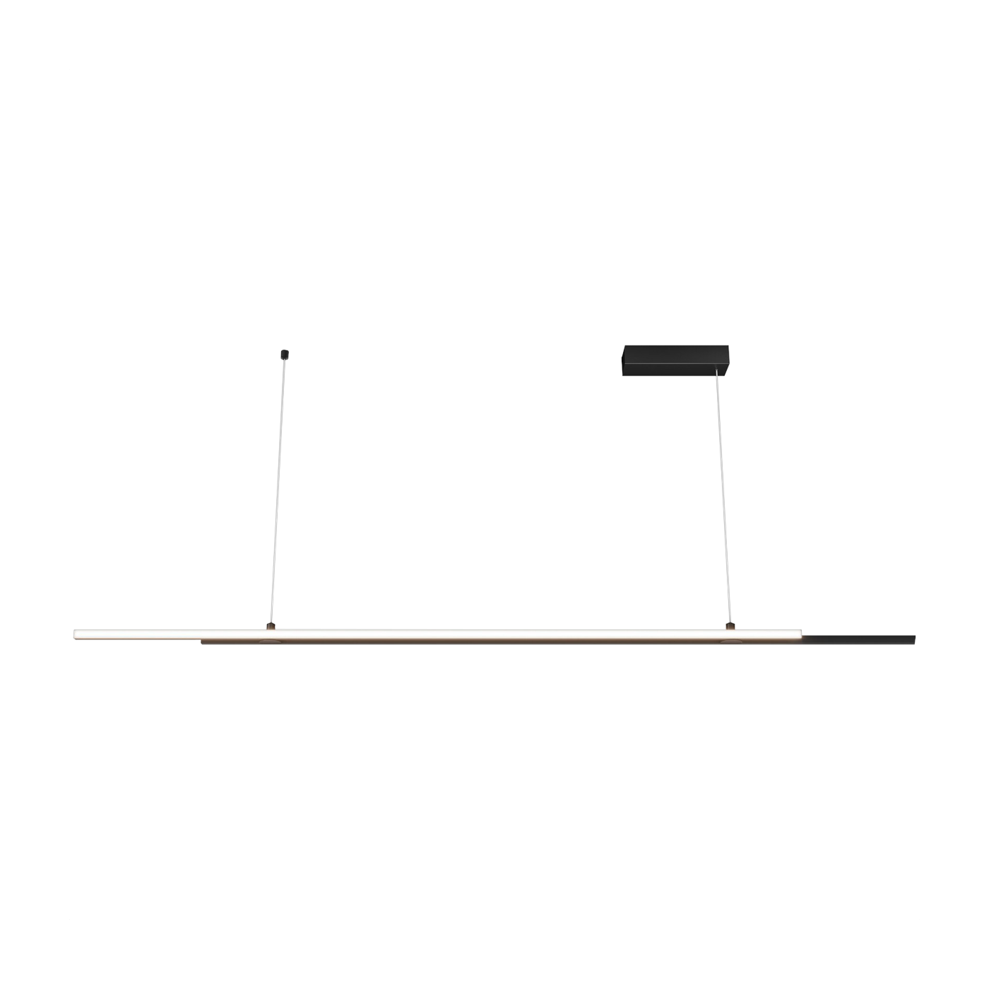 Suspension ligne noir Halo - Maytoni