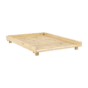 Lacquered pinewood bed base 140x200cm Social bed - Karup Design