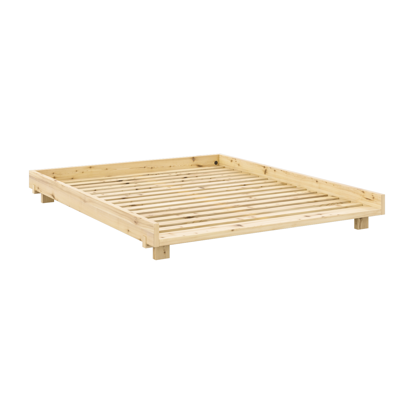 Sommier en bois de pin laqué 160x200cm Social bed - Karup Design
