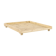 Lacquered pinewood base 160x200cm Social bed - Karup Design