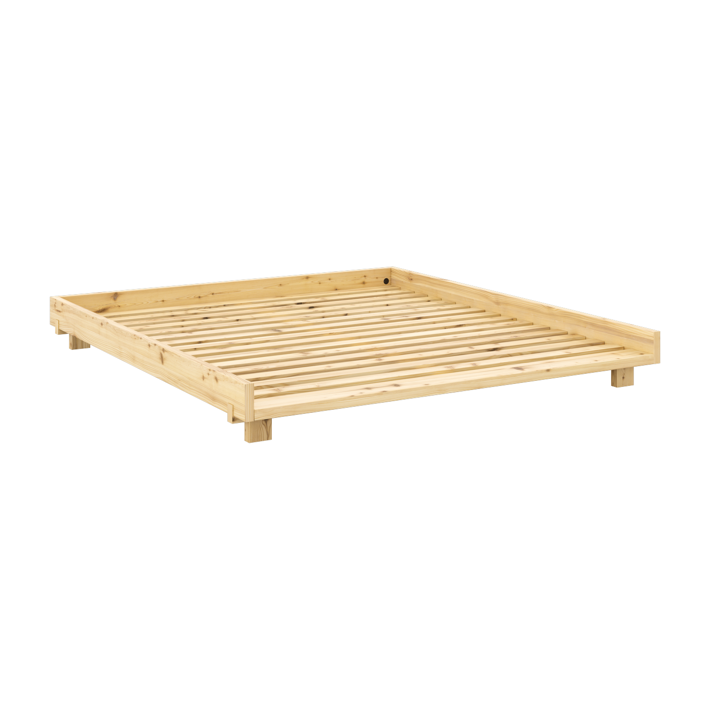 سرير خشب الصنوبر المطلي اللامع 180x200 سم Social bed - Karup Design