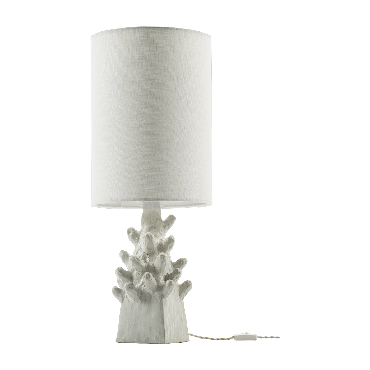 Lampe de table en grès blanc Billy 03 - Serax