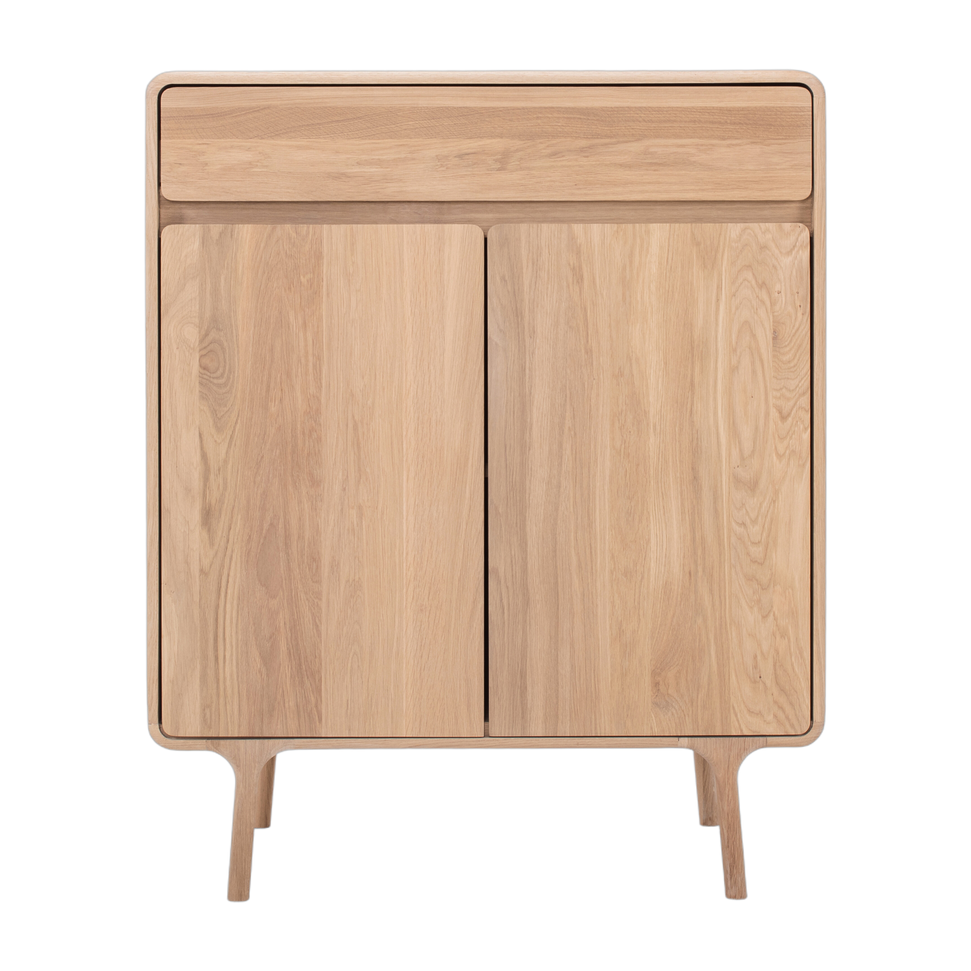 Cabinet en bois de chêne 90x45x10cm Fawn - Gazzda