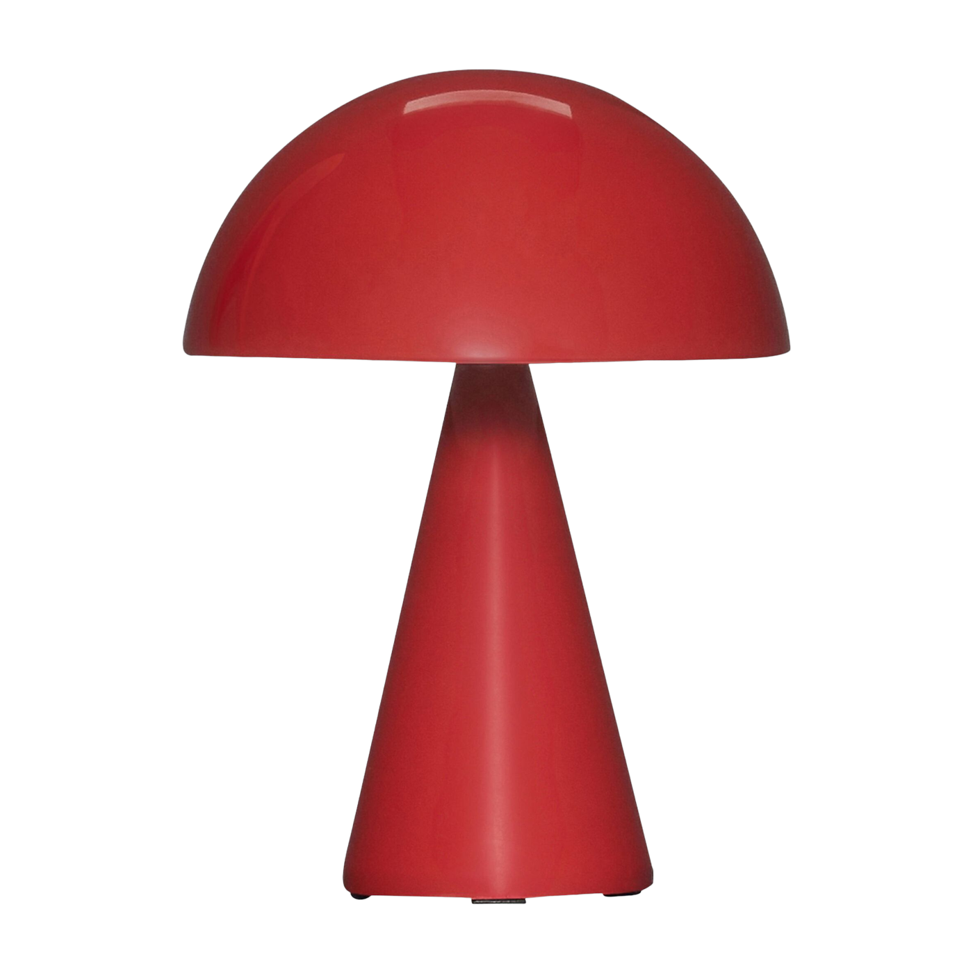 Lampe sans fil en fer rouge 15x20cm Mush - Hübsch