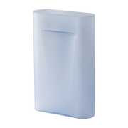 vase blue blown glass 48. 5cm Ridge - Muuto