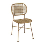 Stuhl aus rotin natur 51, 5x43, 5x83cm Geneva -. Pomax