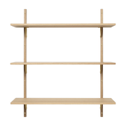 Sector Shelf T/W - Roble - Latón