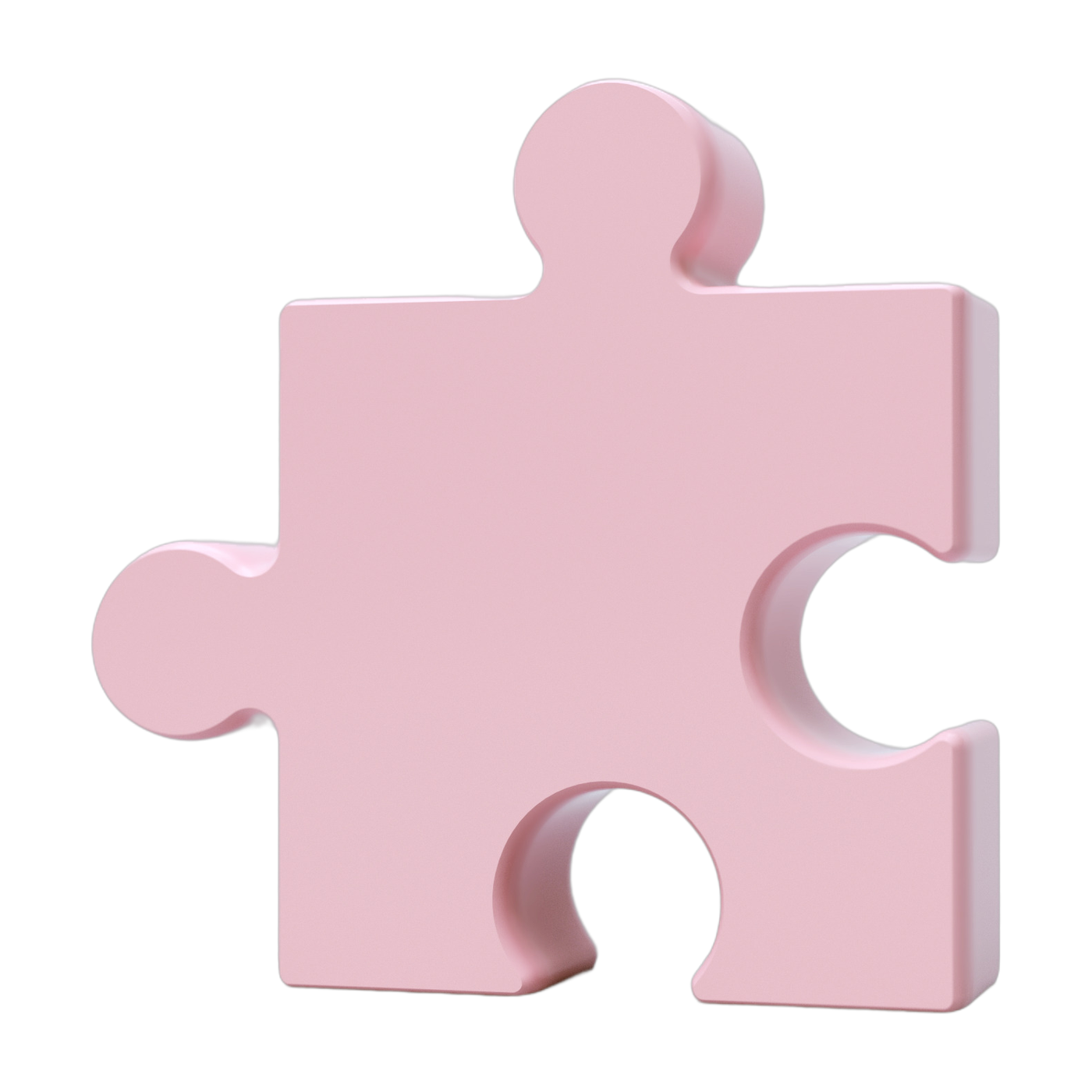 Vase en céramique rose 23x6x23cm Puzzle Pink - Fluid Market