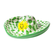 Plateau en céramique chapeau de cowboy vert 15,5cm - Doiy
