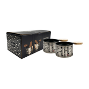 2 Raclette-Geräte à la Kerze Finish champagne Lumi -. Cookut