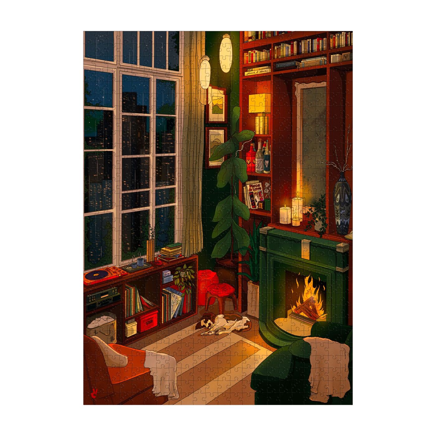 Puzzle mit 1000 Teilen 00h10 -. Piece & Love