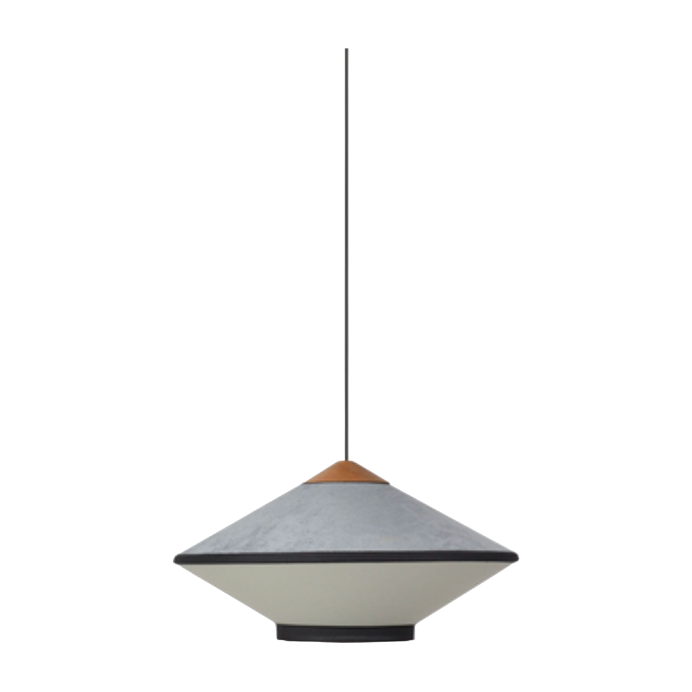 Bamboo pendant 50x26, 50cm cymbal atlantic S - Forestier