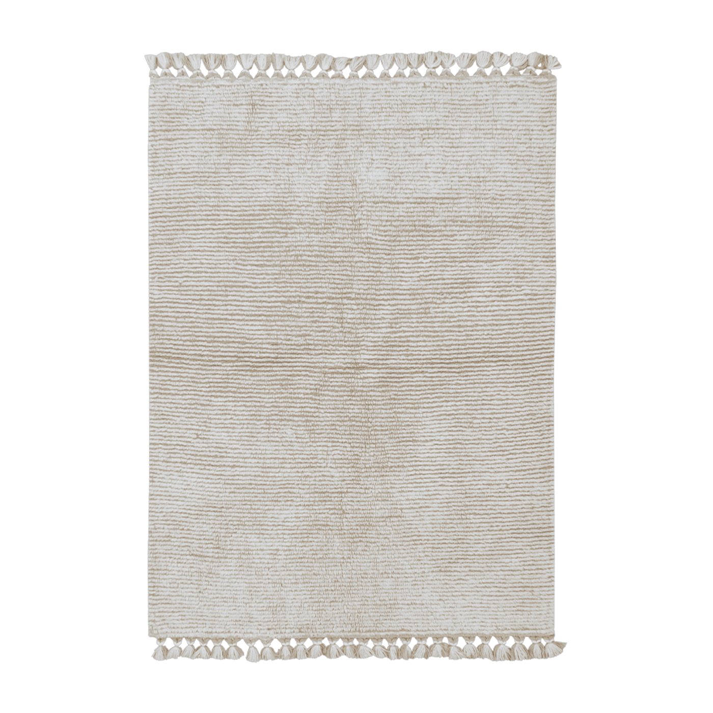 Beige wool rug 120x170cm Koa sandstone - Lorena canals