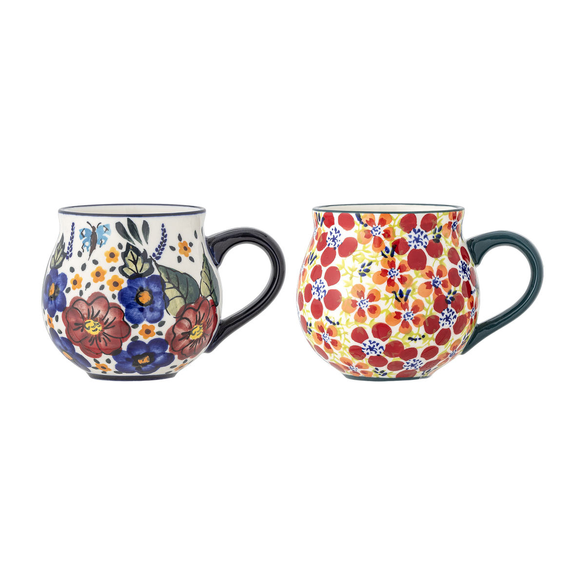 Tasse Fleuriste Grès Rouge - Bloomingville