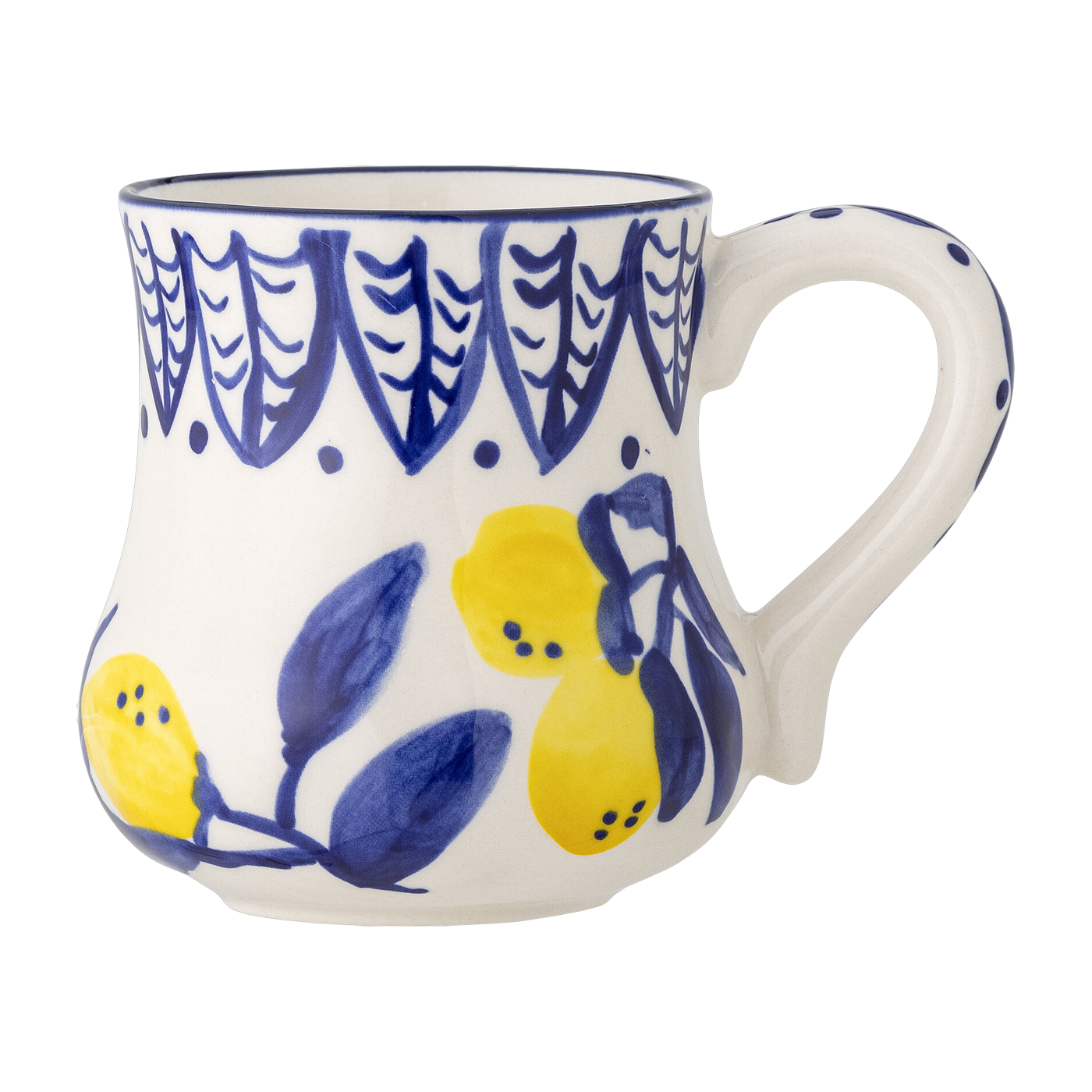 Maxima Mug Blue Stoneware - Bloomingville