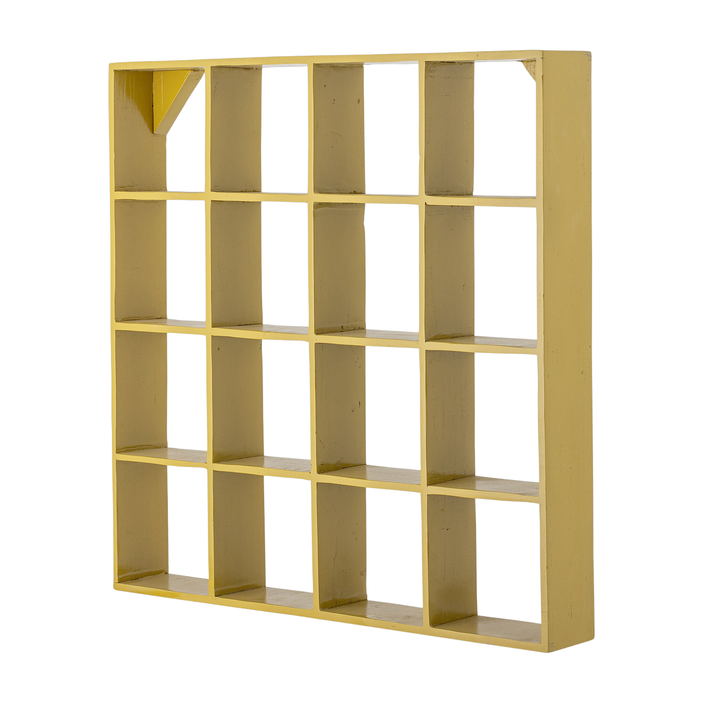 Etagère Bekka Jaune Bois Récupéré - Bloomingville