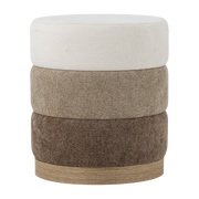 Bilbao Pouf Braun Polyester - Bloomingville