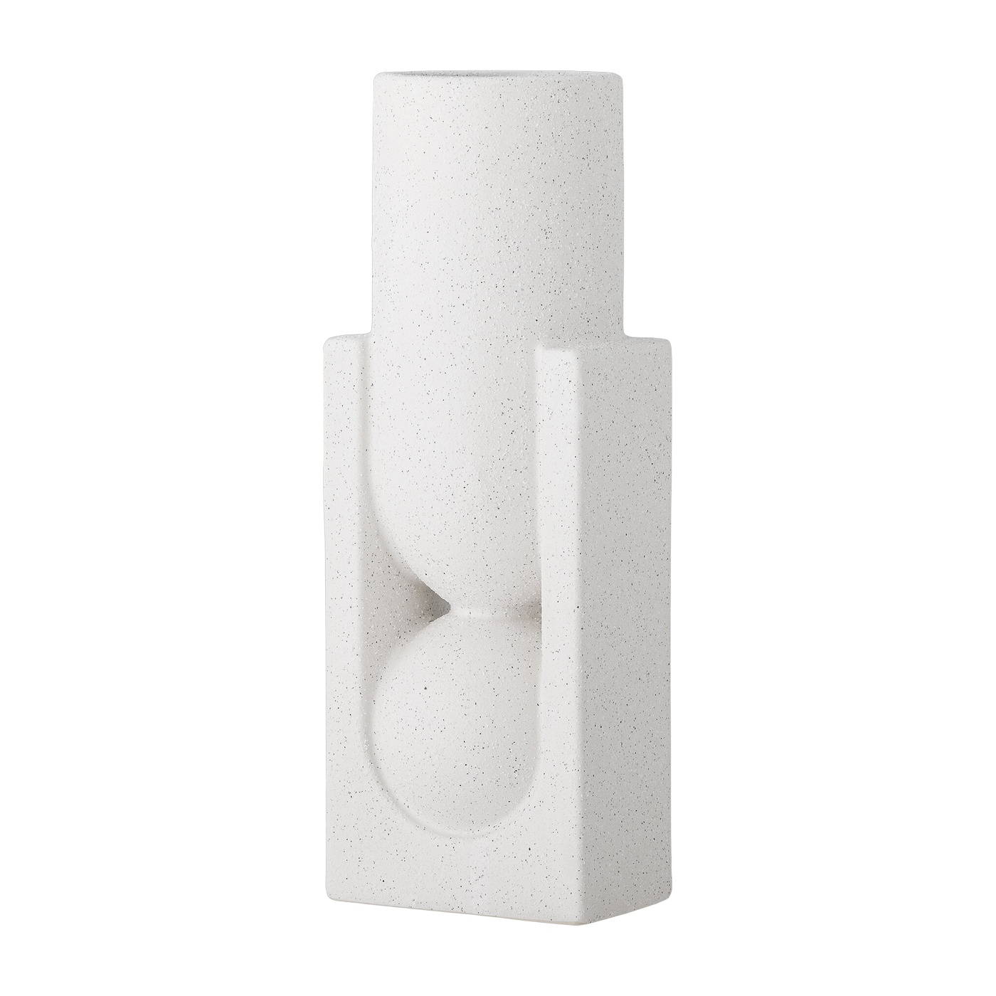 Salome Vase Weiá Steingut - Bloomingville
