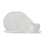 Servizio da tavola Addison in gres bianco - Bloomingville