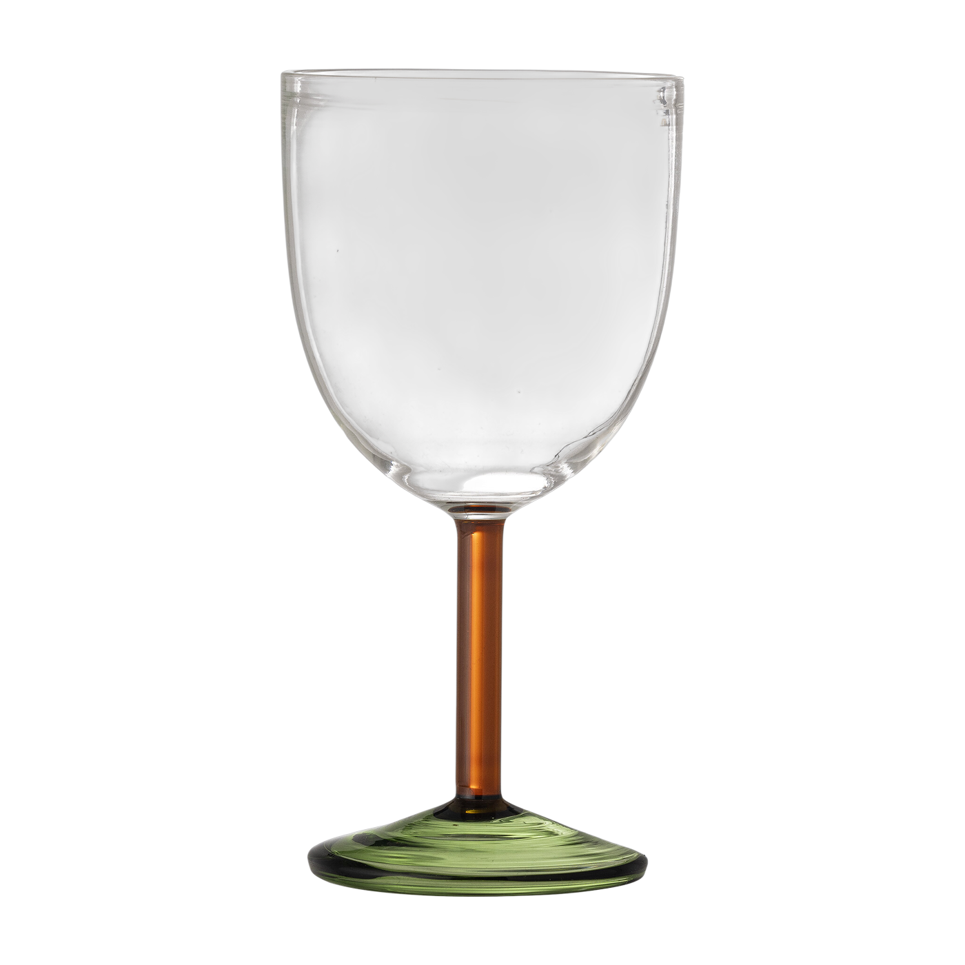 Martine Wine Glass Green Glass - Bloomingville