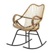 Reine Rocking Chair Natural Rattan - Bloomingville