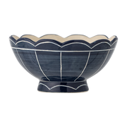 Caliam Bowl Blue Stoneware - Bloomingville