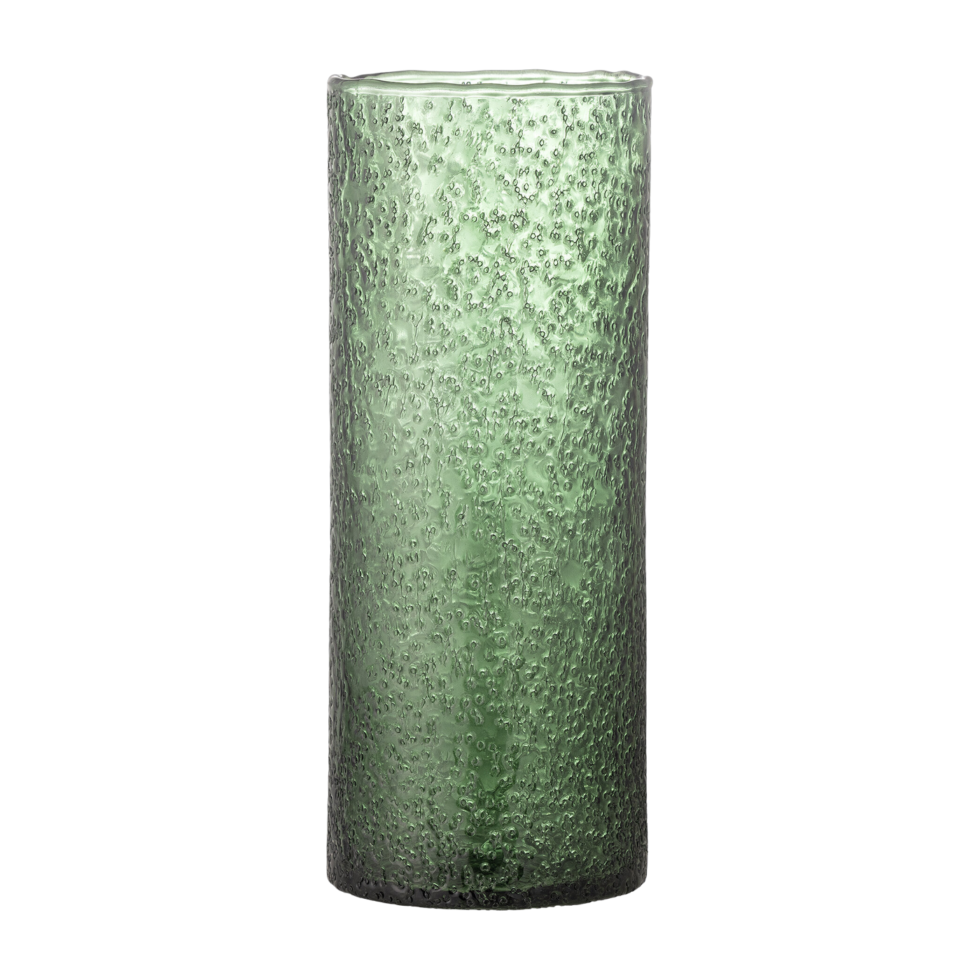 Zenta Vase Grün Recyceltes Glas - Bloomingville