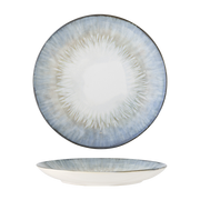 Calen Plate Blue Stoneware - Bloomingville