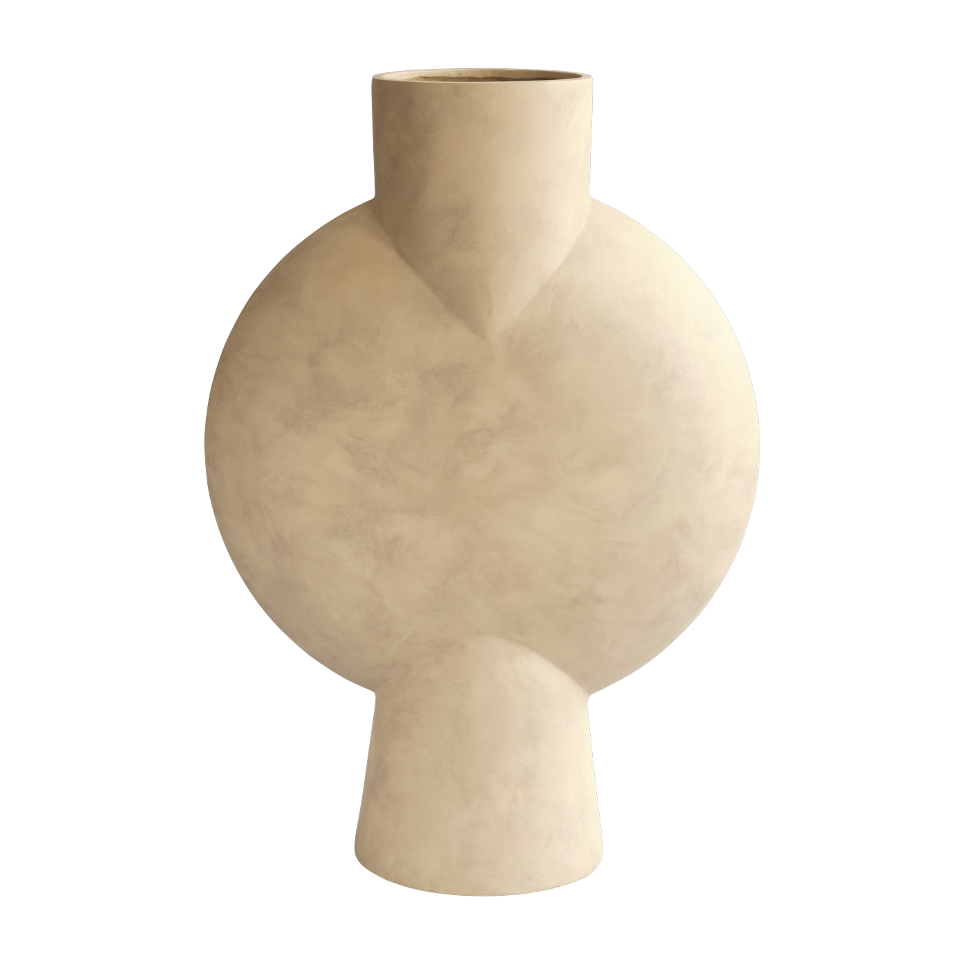 Vase rond géant en céramique sable 100x75cm Sphere - 101 Copenhagen