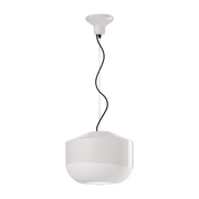 Suspension en céramique blanche 35x28cm Bellota - Ferroluce