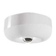 White ceramic ceiling light 27. 5cm Bellota - Ferroluce
