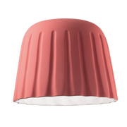 Deckenleuchte aus rosa Keramik corail 40x29cm Madame Grès -. Ferroluce