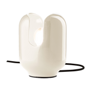 Lampe de table en céramique crème 14,5x20cm Batucada - Ferroluce