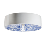Plafón de cerámica Blue ming 40x11cm PI - Ferroluce