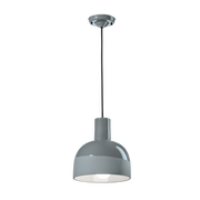 Caxixi castle gray ceramic pendant 22. 5x26. 5cm - Ferroluce