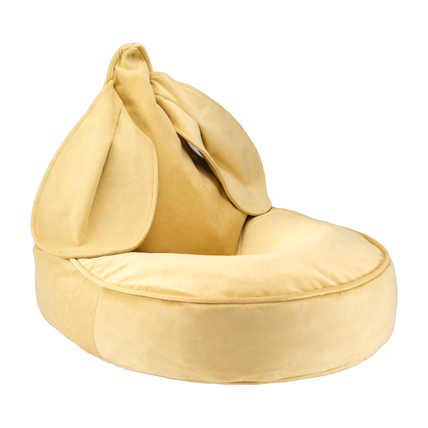 Beanbags Puff conejo 75x65cm - terciopelo caramelo Wigiwama