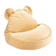 Beanbags Pouf a forma di orso in velluto caramello 75x65 cm - Wigiwama
